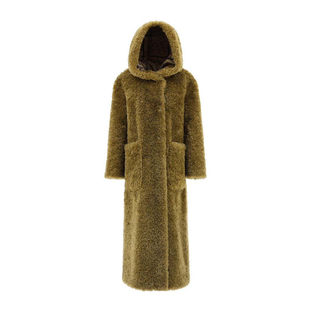 Herno CURLY FAUX FUR Coat – Siebentaschen