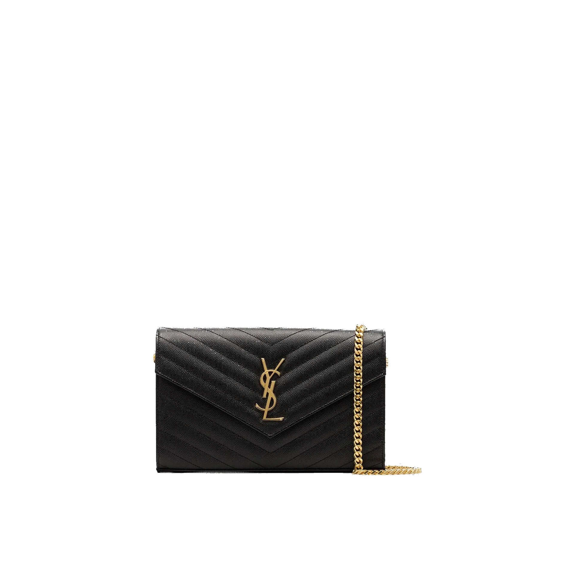 Saint Laurent Monogram Grain De Poudre Bag