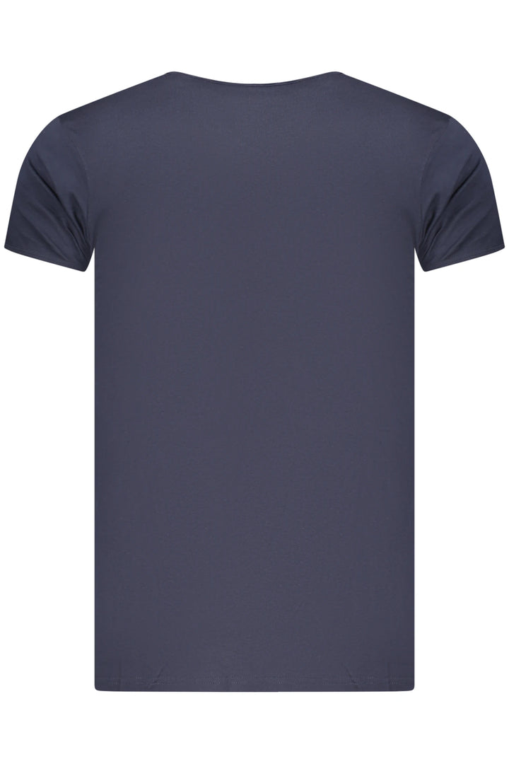 CAVALLI CLASS MEN&#39;S SHORT-SLEEVE T-SHIRT BLUE