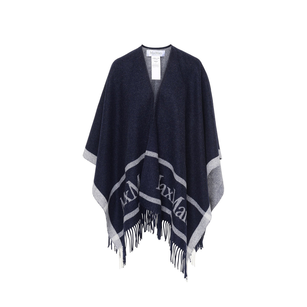 Max Mara Studio Pirania Wool Cape