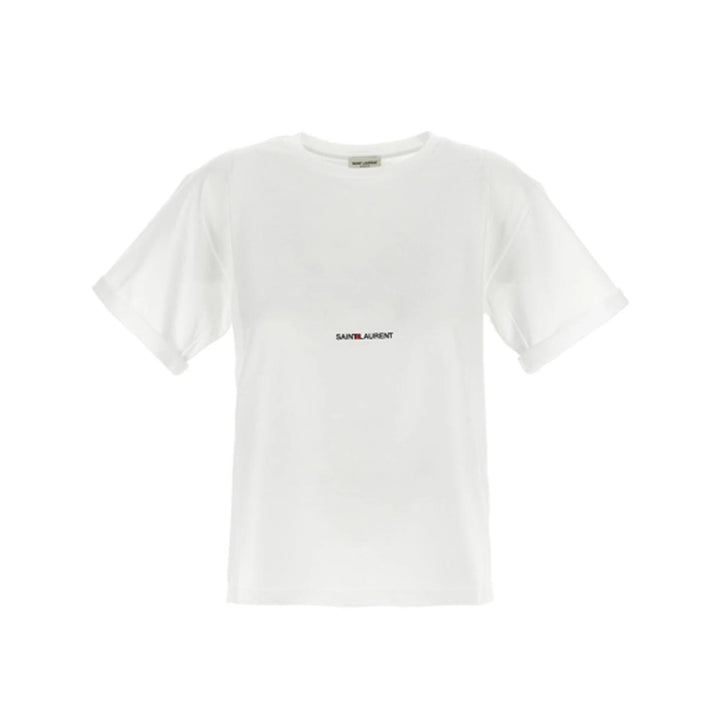 Saint Laurent Cotton Logo T-Shirt