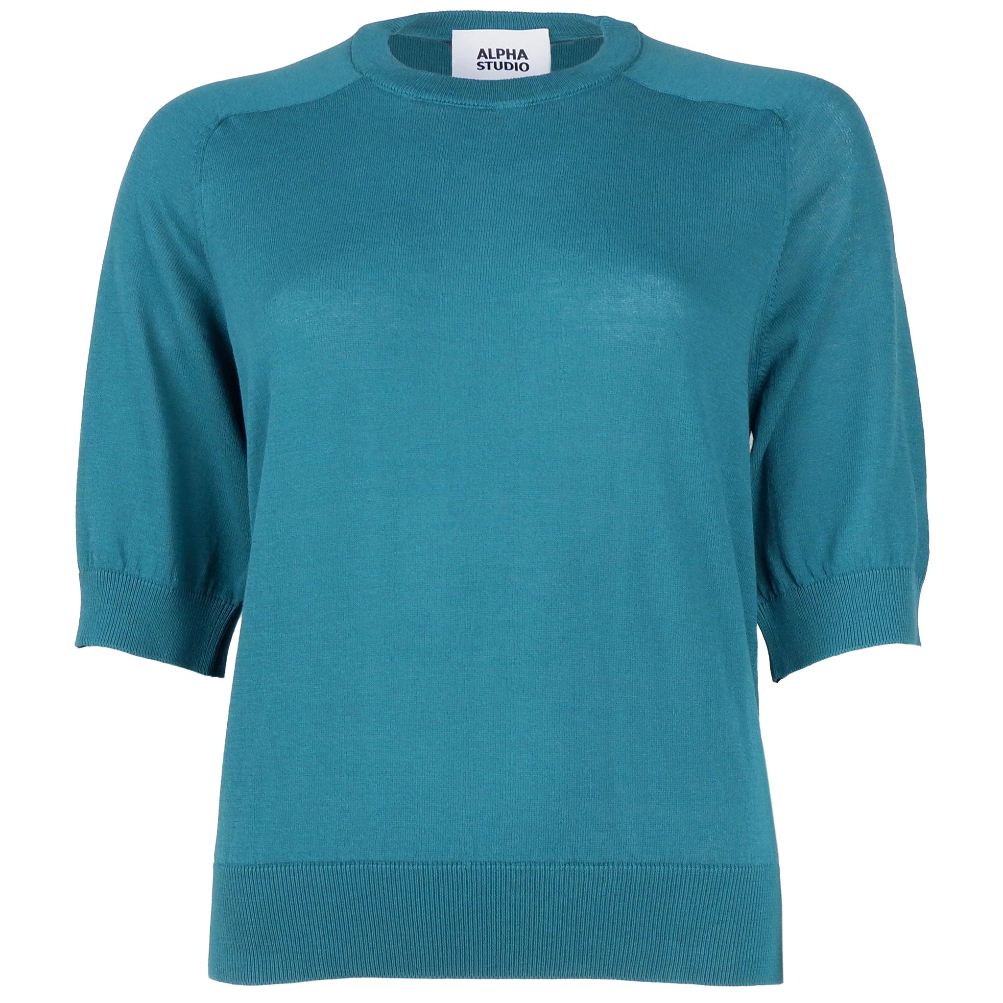 Alpha Studio Sweaters Green Woman