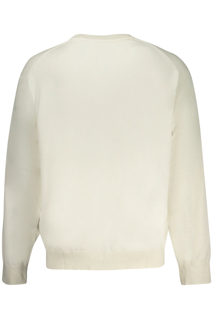 CALVIN KLEIN MEN&#39;S WHITE SWEATER