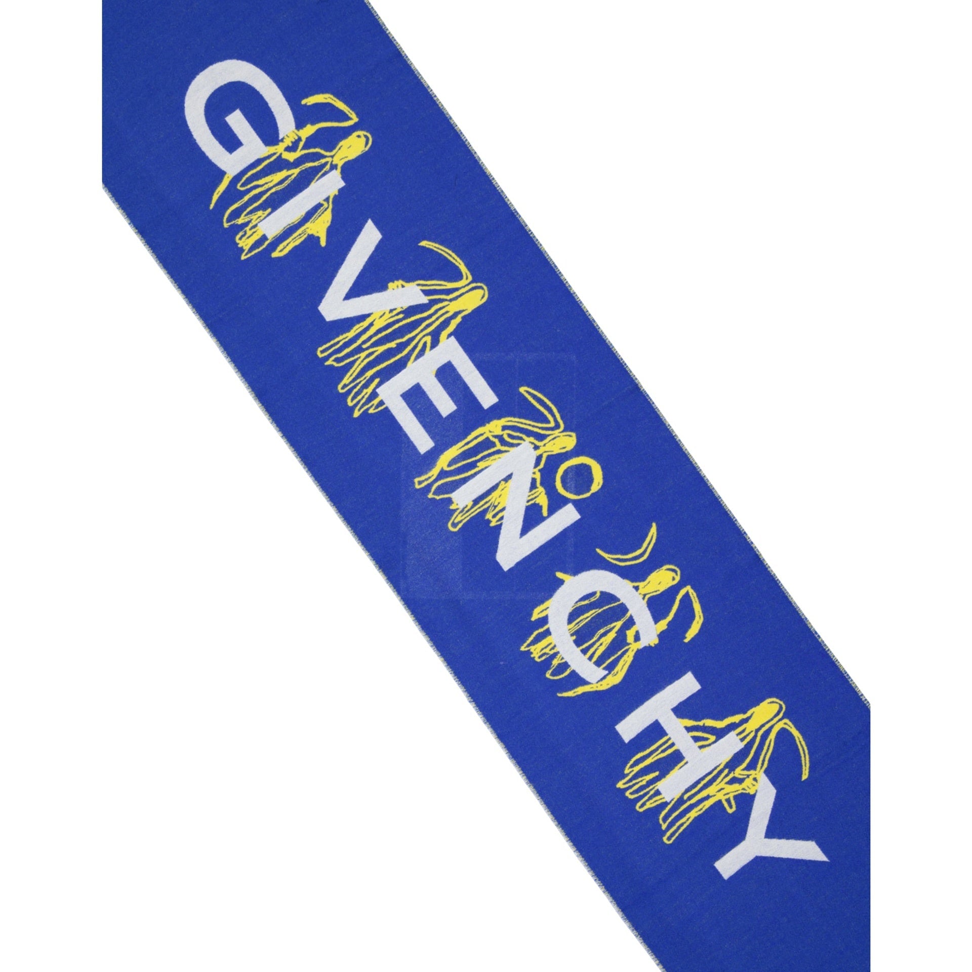 Givenchy Logo Wool Scarf - MEN ACCESSORIES - GIVENCHY - Tluxy New