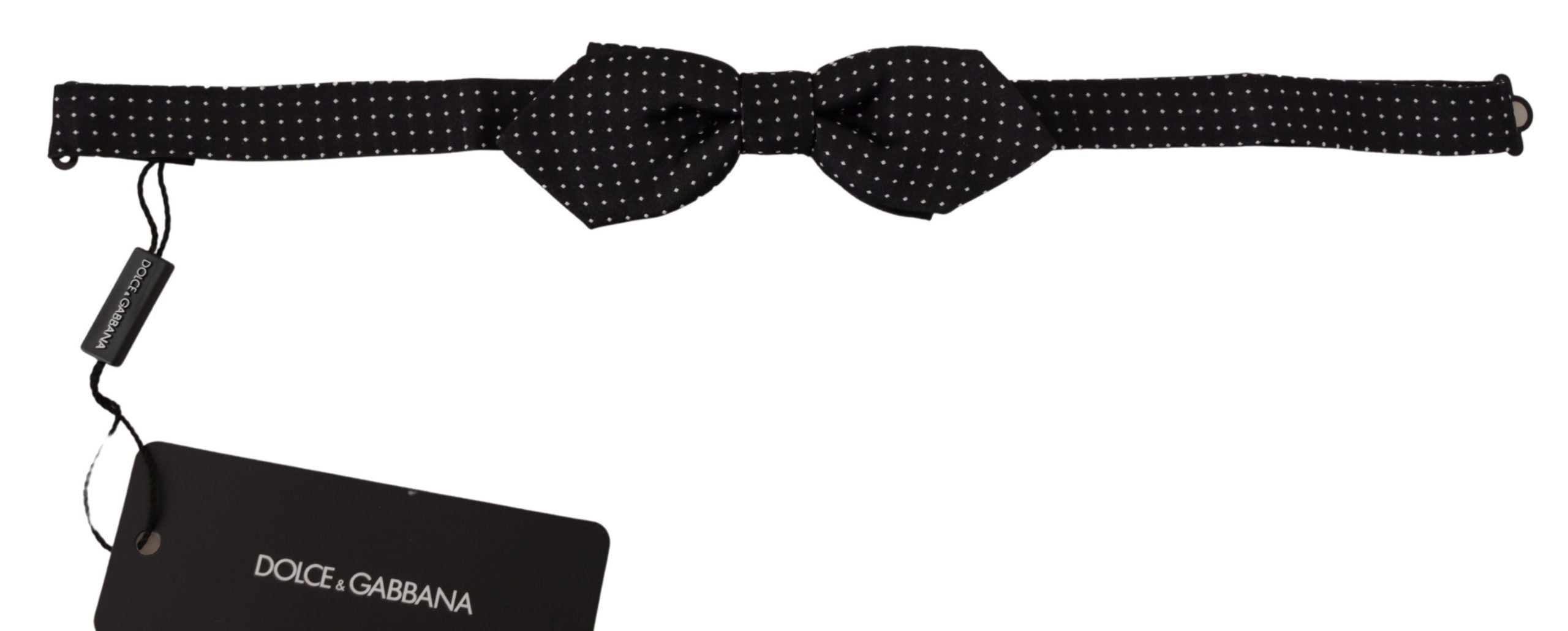 Dolce &amp; Gabbana – Exquisite Fliege aus gepunkteter Seide