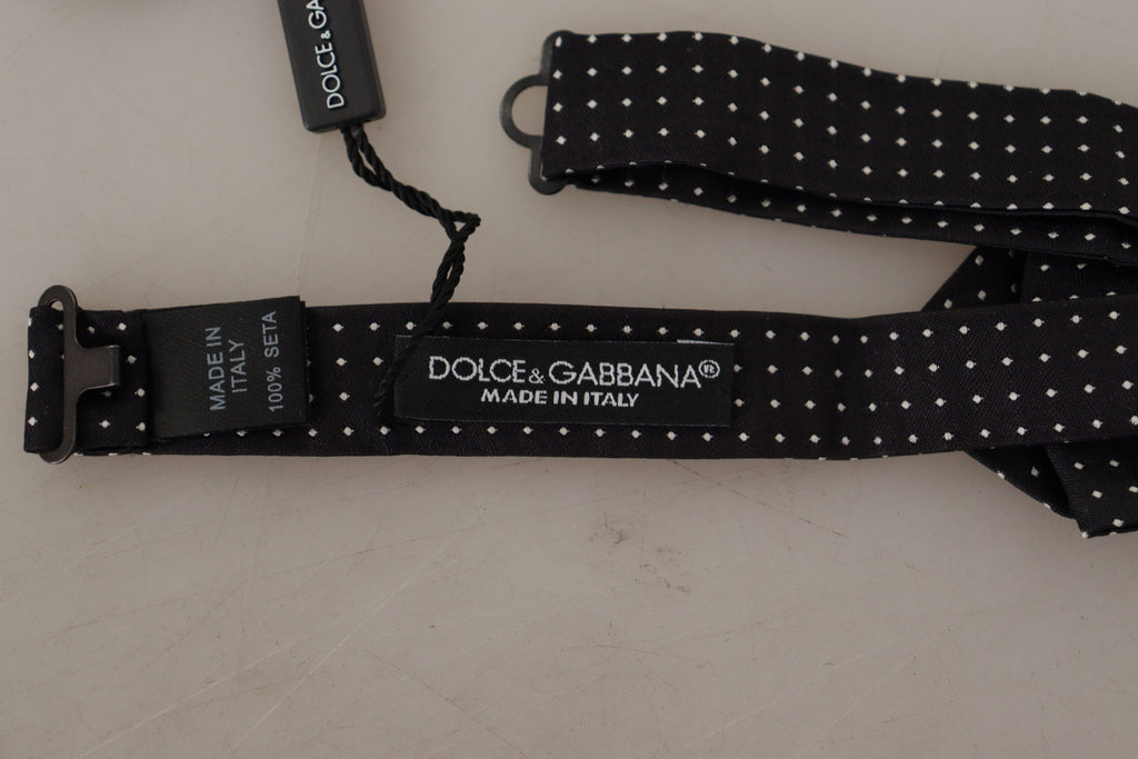 Dolce &amp; Gabbana – Exquisite Fliege aus gepunkteter Seide