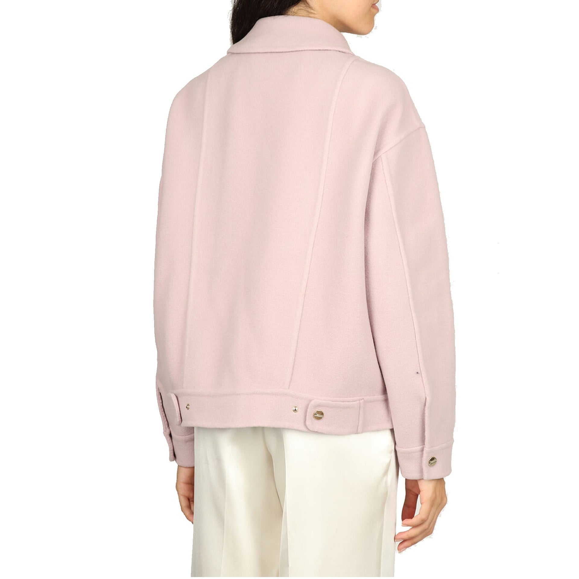 HERNO Wool Biker Jacket