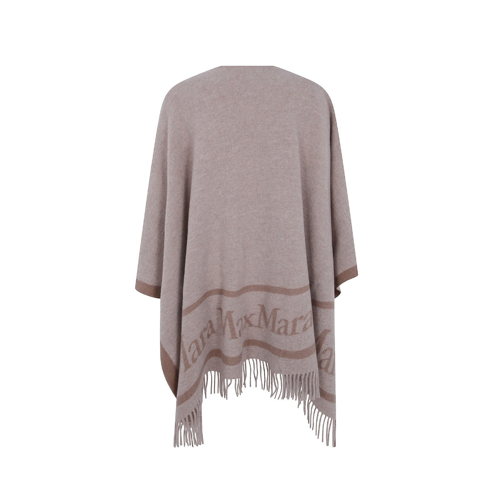 Max Mara Studio Pirania Wool Cape