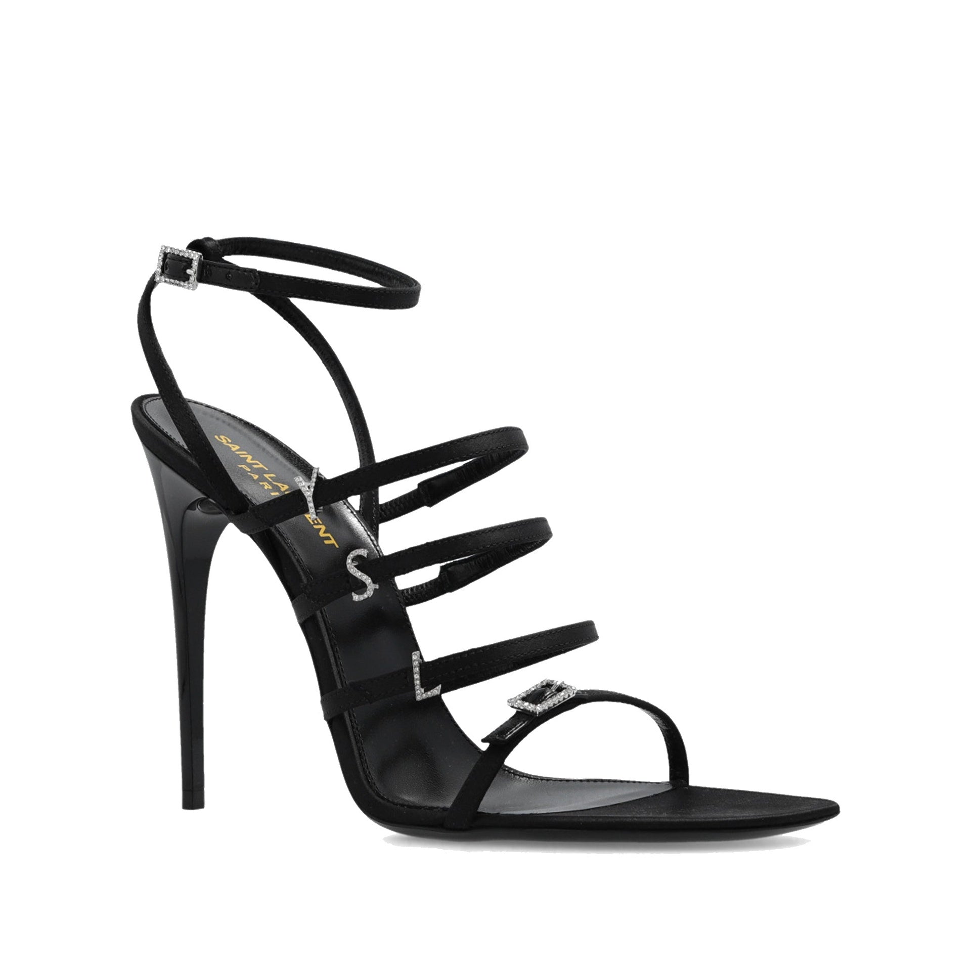 Saint Laurent Jerry Satin Sandals
