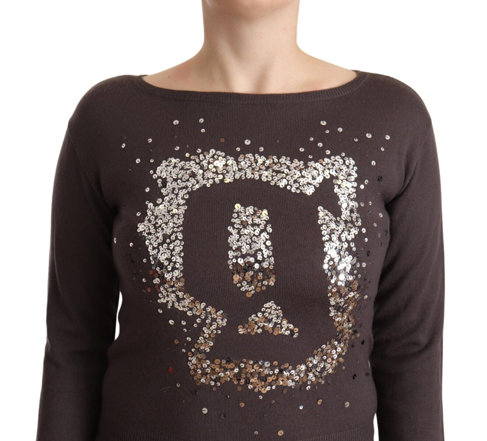 John Galliano Eleganter Langarmpullover aus Wolle