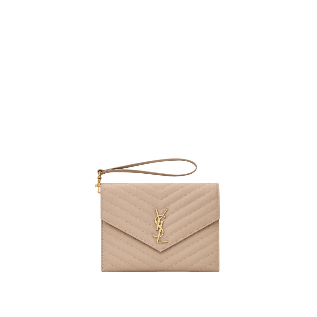 Saint Laurent Cassandre Matelassé Pouch