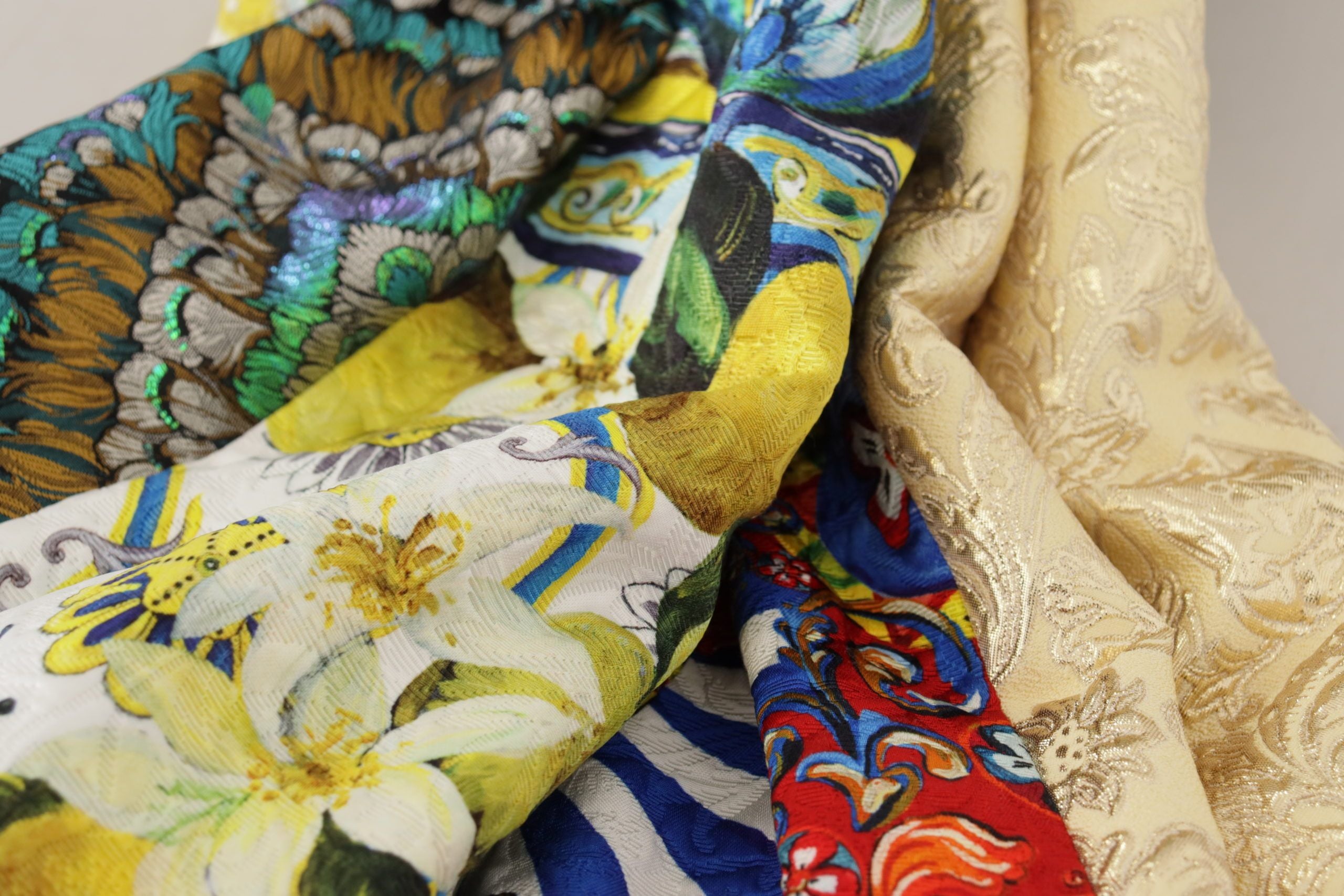 Jupe longue taille haute Dolce &amp; Gabbana à motifs siciliens