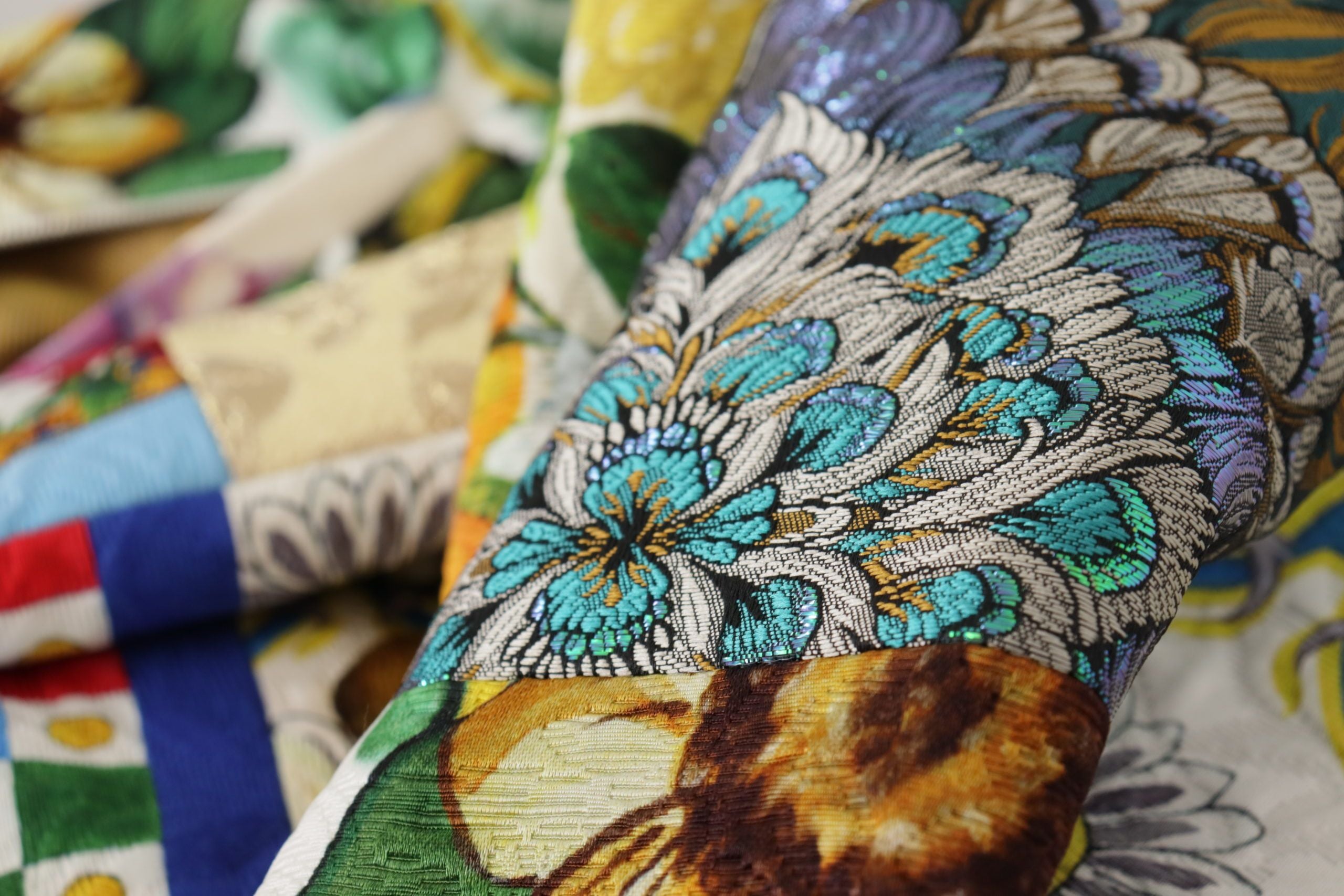 Jupe longue taille haute Dolce &amp; Gabbana à motifs siciliens