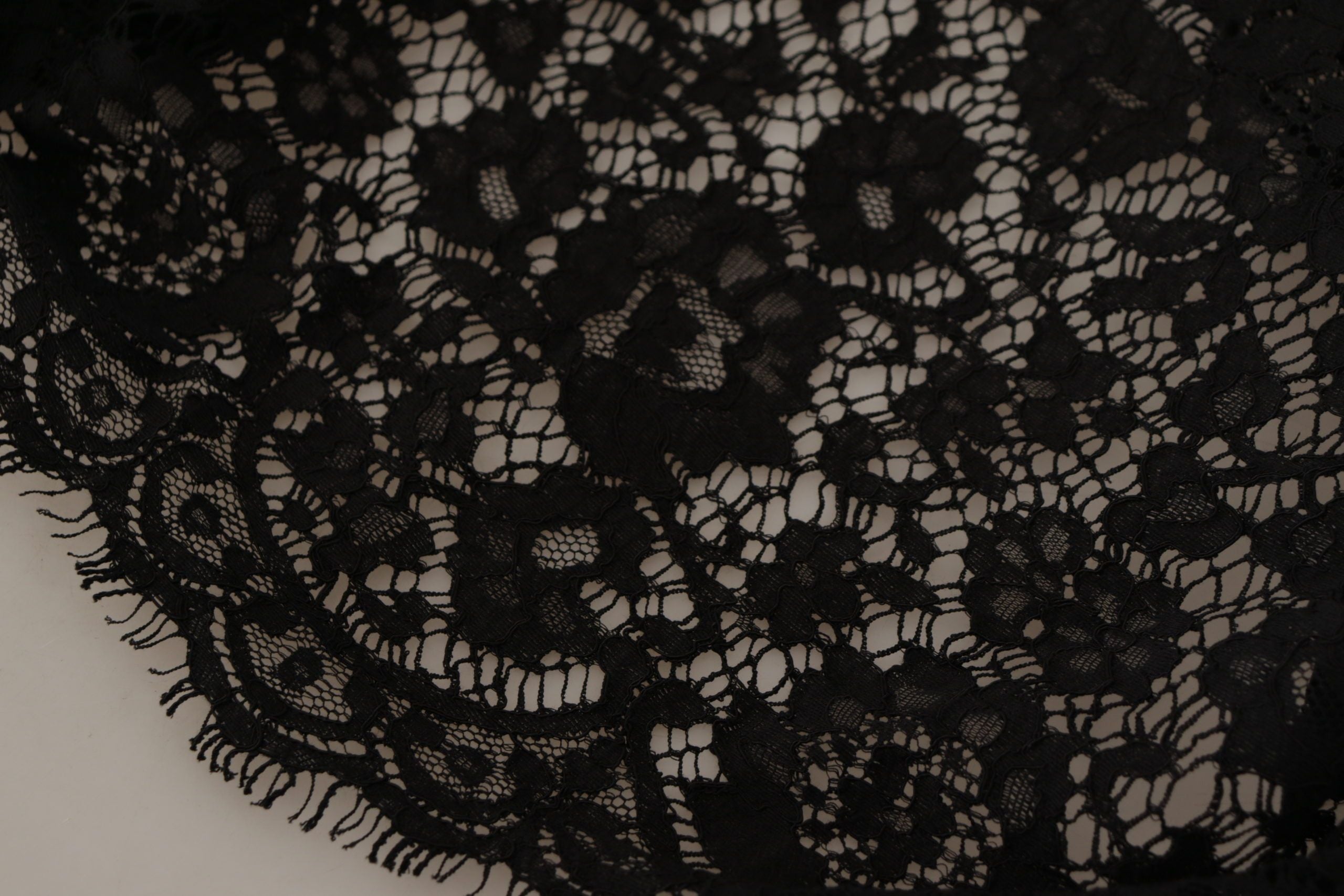 Dolce &amp; Gabbana Elegantes schwarzes Langarm-Bluse-Top