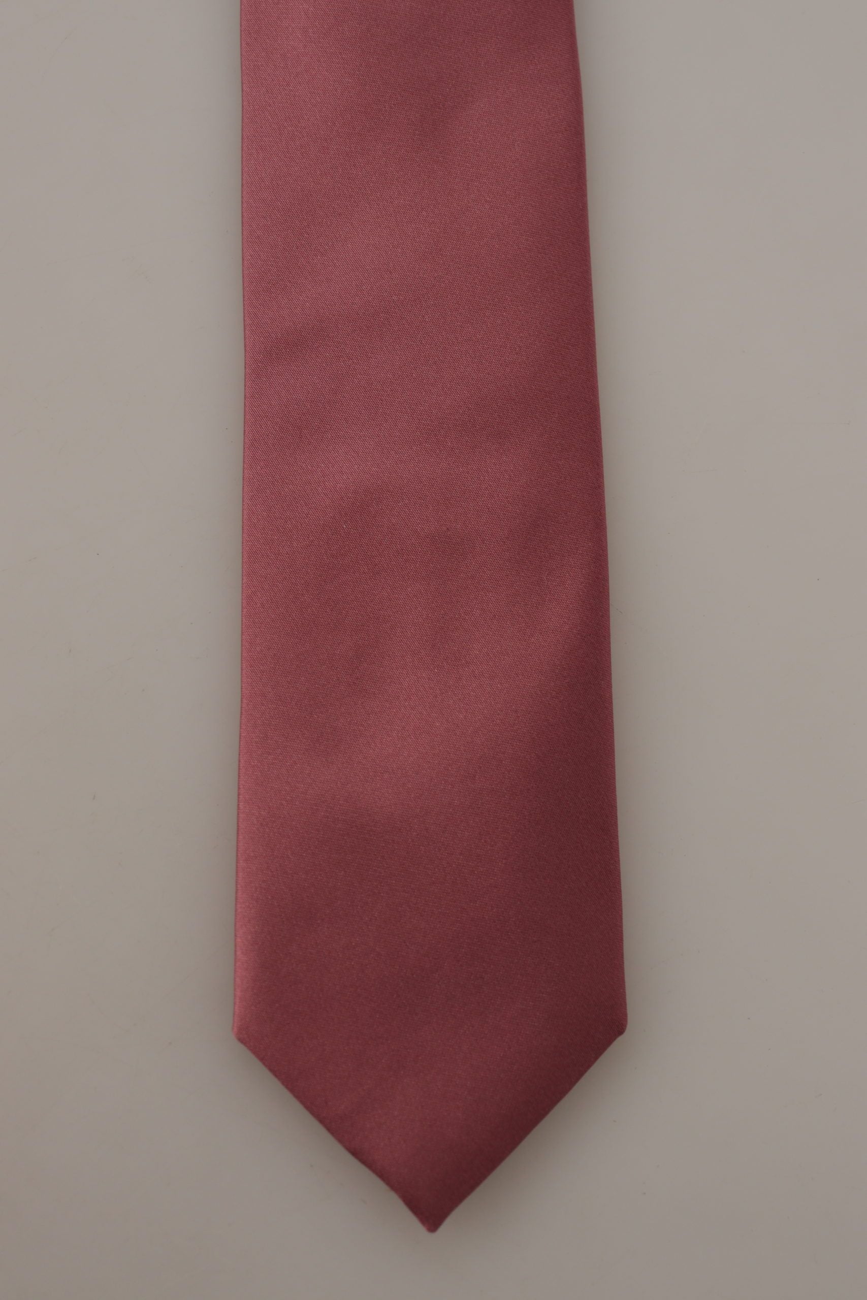 Dolce &amp; Gabbana Elegante rosa Seidenfliege