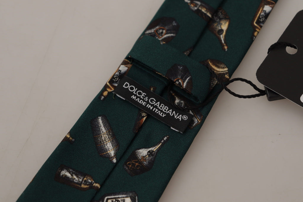 Dolce &amp; Gabbana Elegante Designer-Fliege aus Seide für Herren