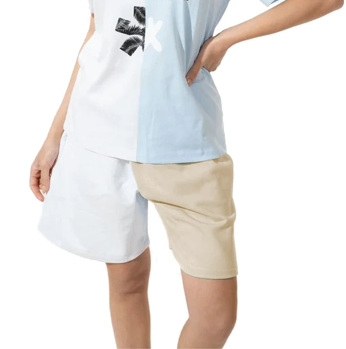 Comme Des Fuckdown shorts Beige Woman