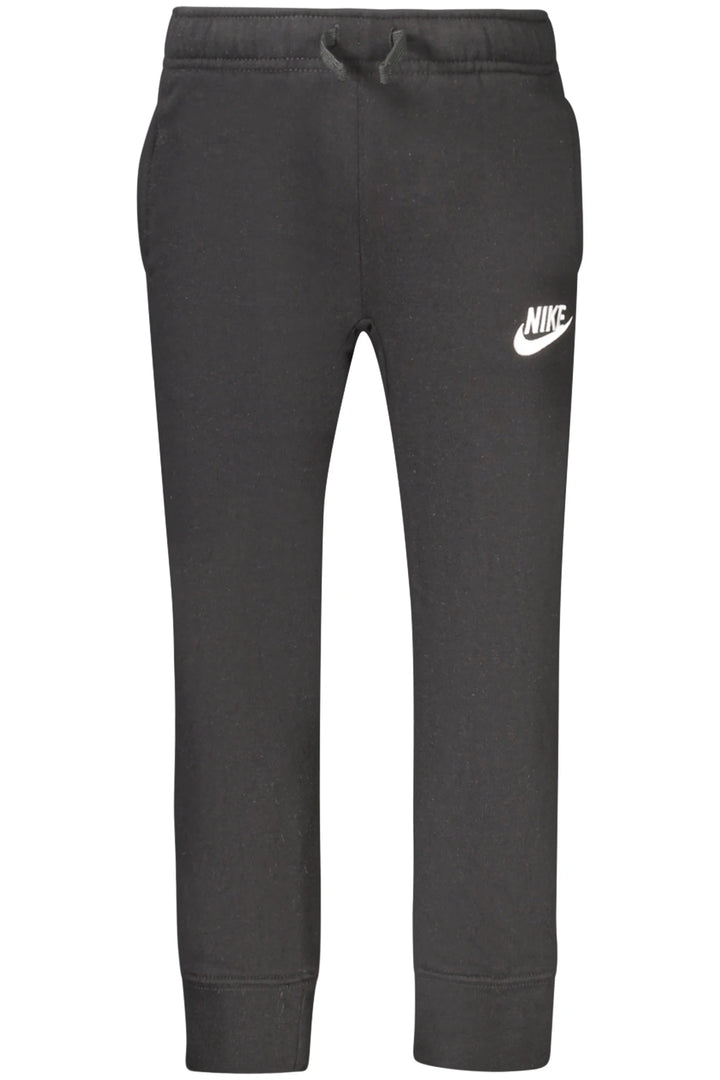 NIKE KIDS&#39; BLACK LONG TRACK PANTS