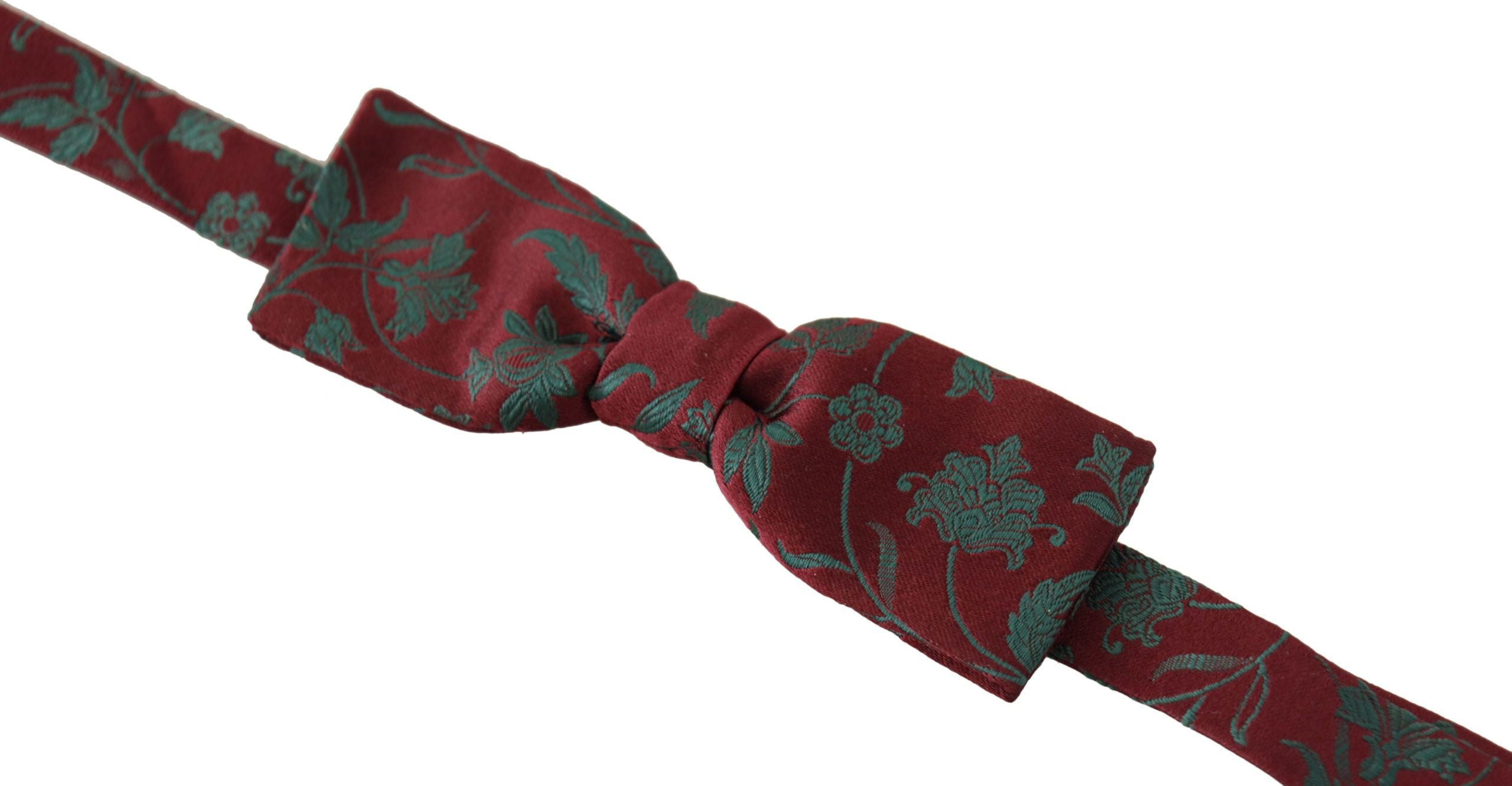 Dolce &amp; Gabbana – Elegante, kastanienbraune, gemusterte Fliege