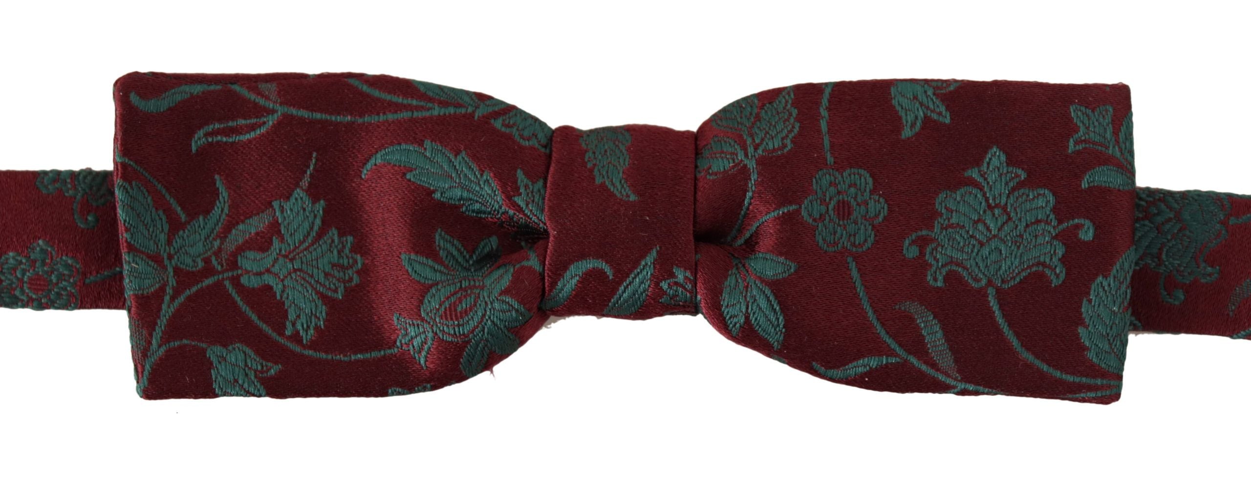 Dolce &amp; Gabbana – Elegante, kastanienbraune, gemusterte Fliege
