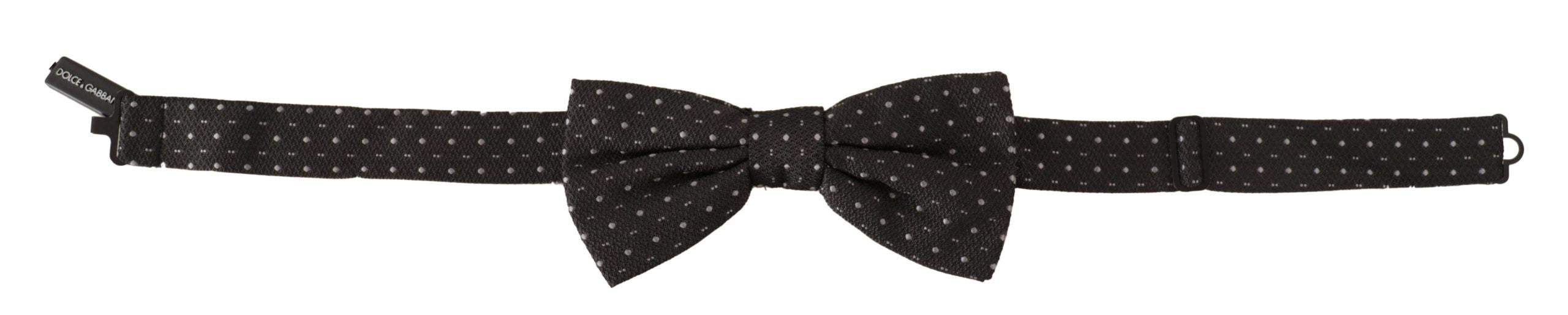 Dolce &amp; Gabbana Elegante Seidenfliege mit Punkten