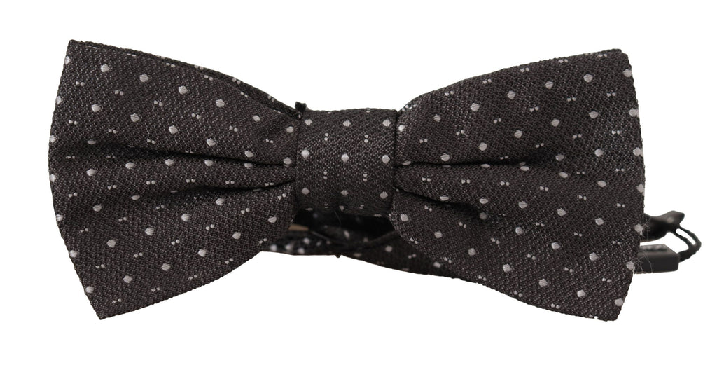 Dolce &amp; Gabbana Elegante Seidenfliege mit Punkten