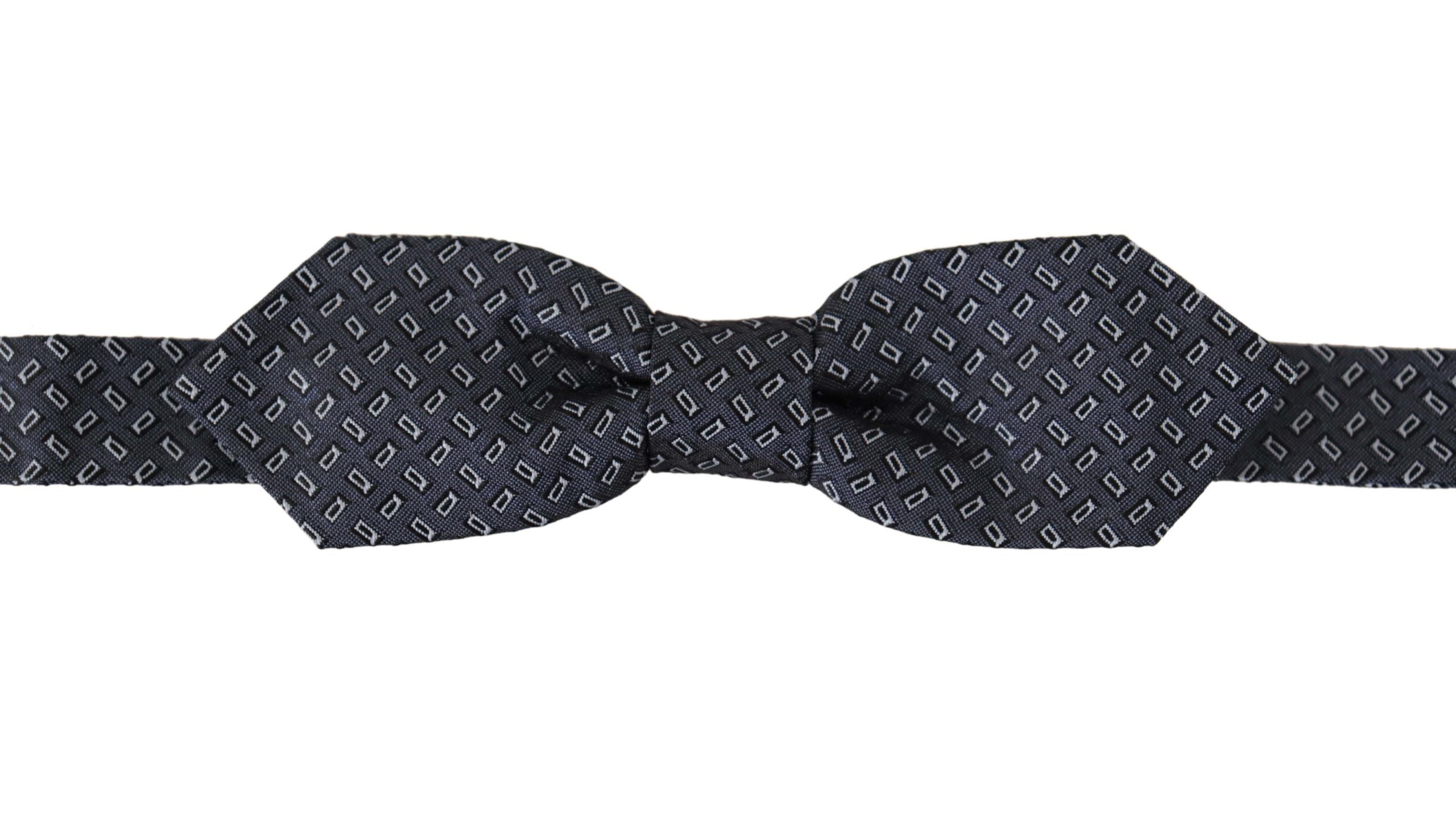 Dolce &amp; Gabbana Elegante Seidenfliege mit Punkten