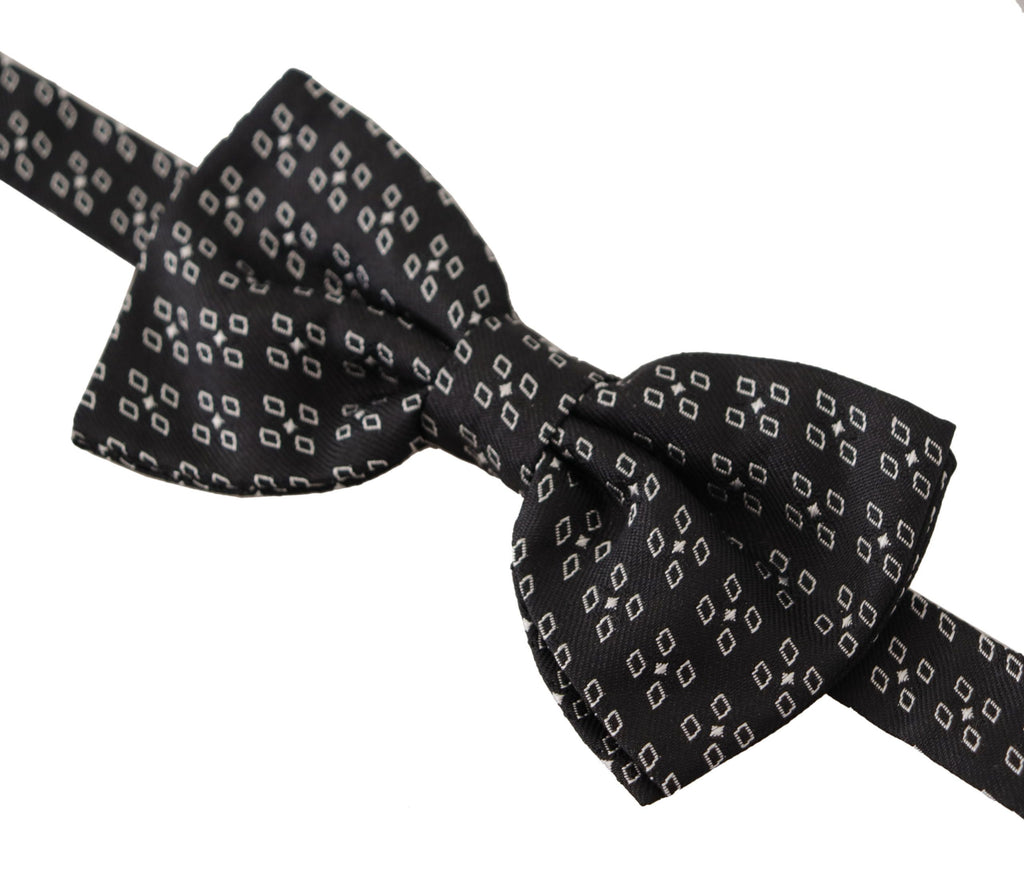 Dolce &amp; Gabbana Elegante Seidenfliege mit Punkten