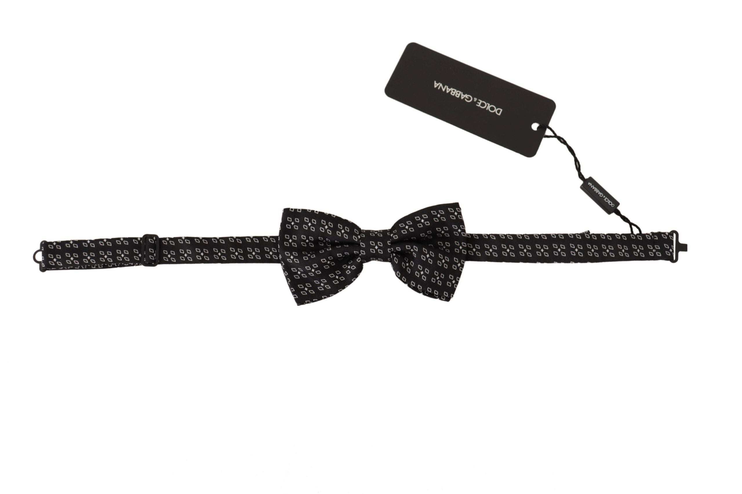 Dolce &amp; Gabbana Elegante Seidenfliege mit Punkten