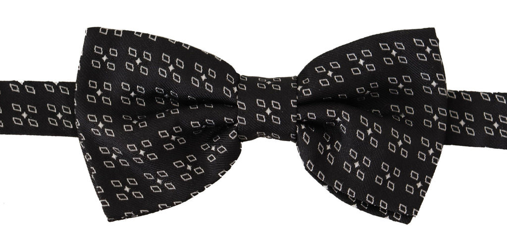 Dolce &amp; Gabbana Elegante Seidenfliege mit Punkten
