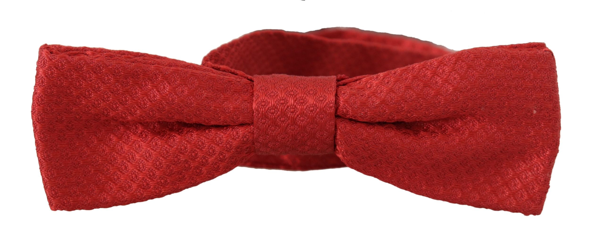Dolce &amp; Gabbana Elegante rote Seidenfliege