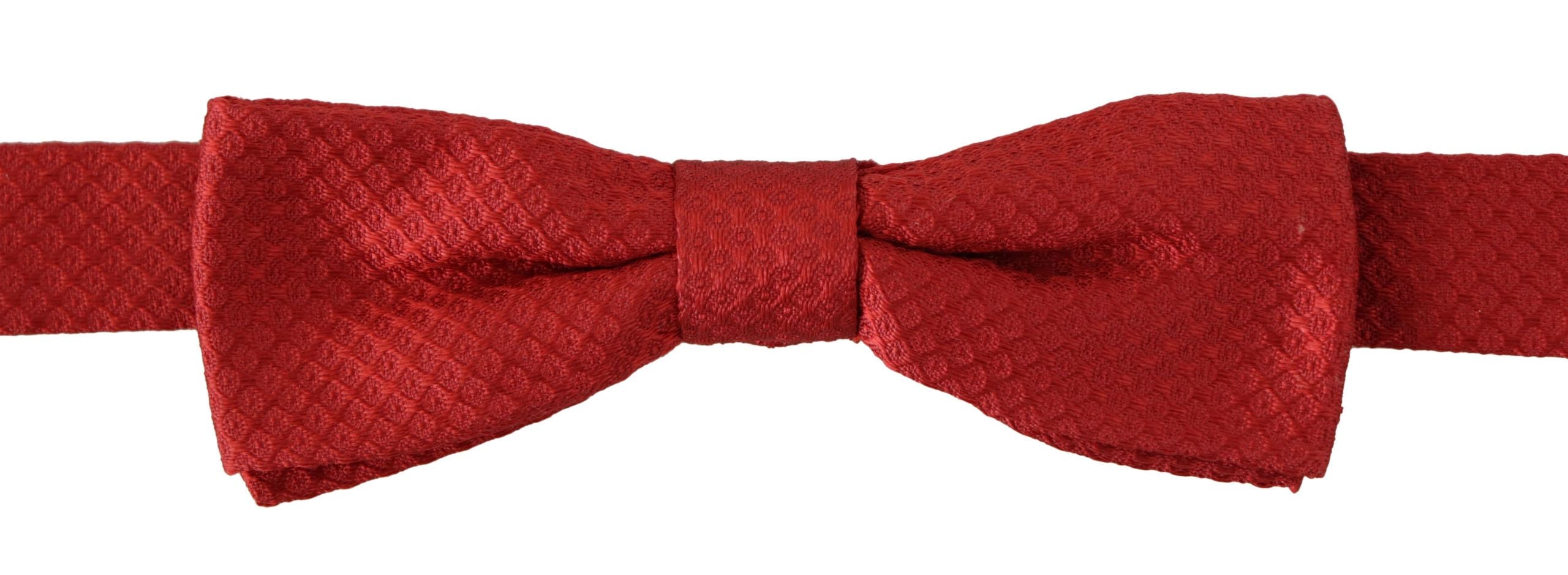 Dolce &amp; Gabbana Elegante rote Seidenfliege