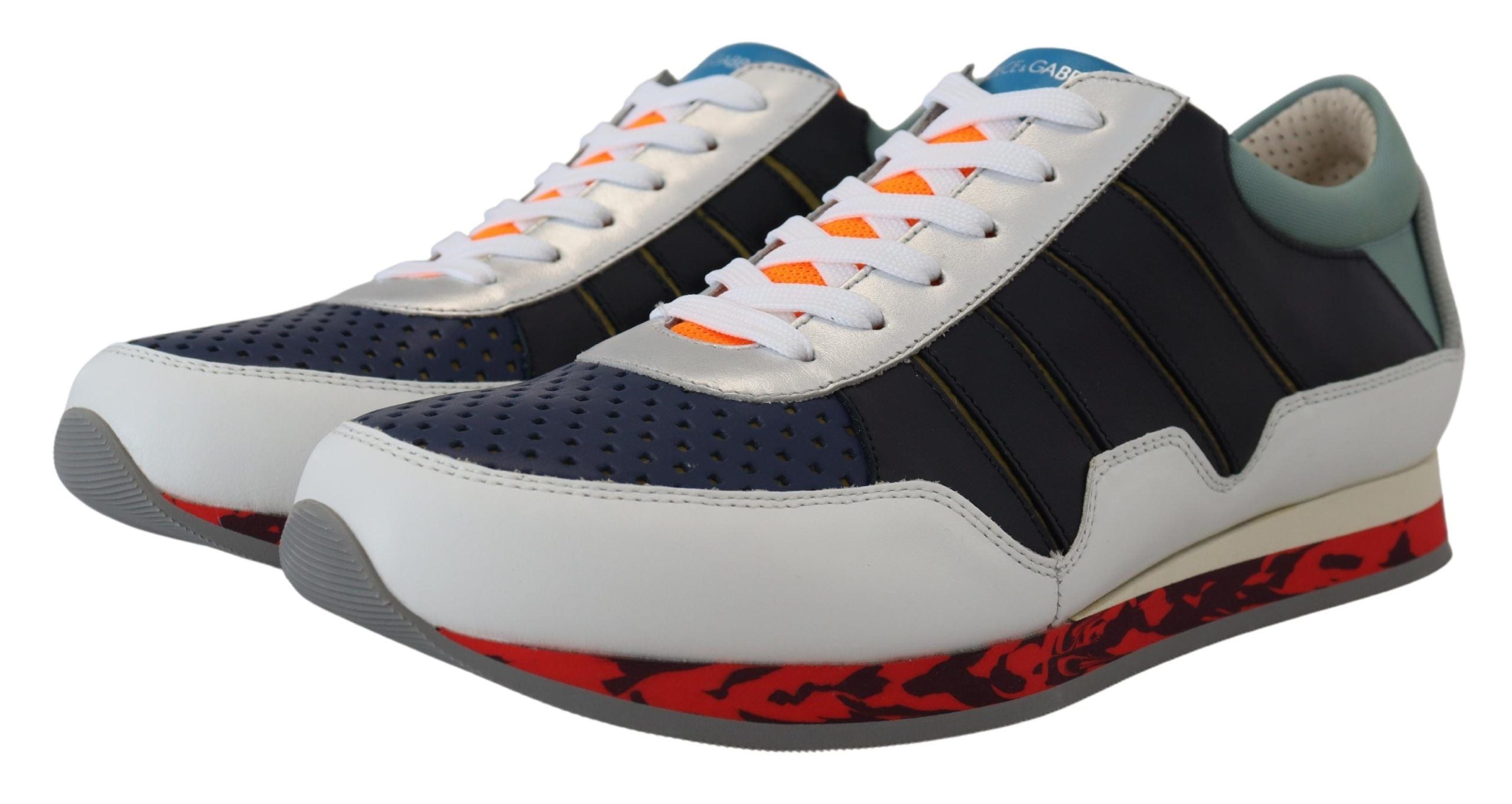 Dolce &amp; Gabbana Elegante mehrfarbige Low-Top-Sneaker
