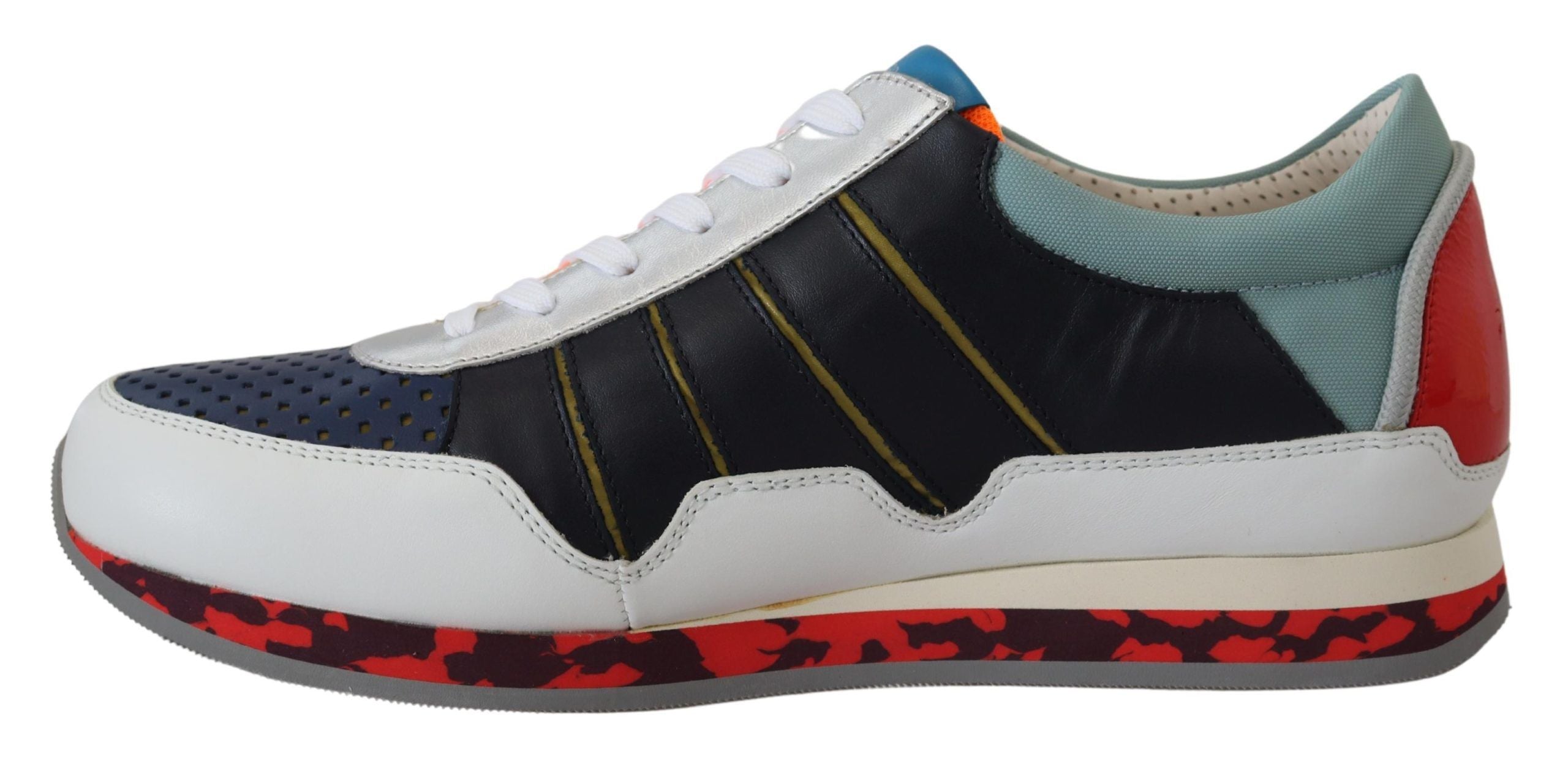 Dolce &amp; Gabbana Elegante mehrfarbige Low-Top-Sneaker
