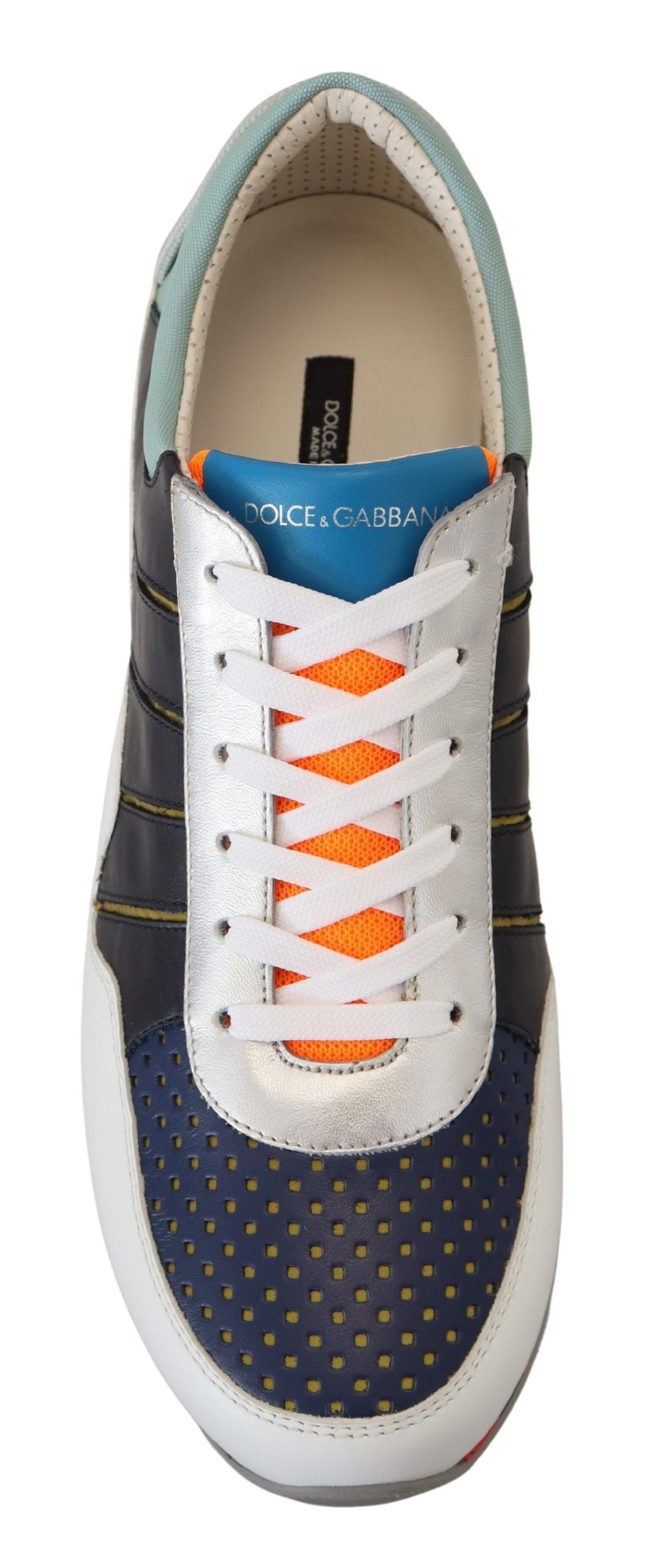 Dolce &amp; Gabbana Elegante mehrfarbige Low-Top-Sneaker