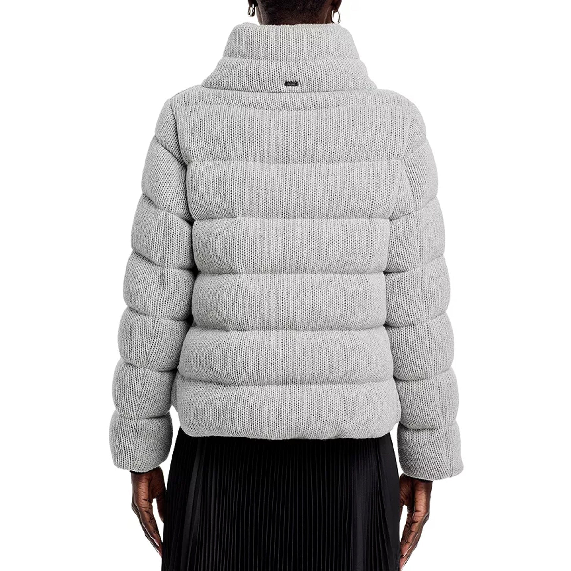 Herno Quilted Knit Bomber Jacket - WOMEN CLOTHING - HERNO - Tluxy New