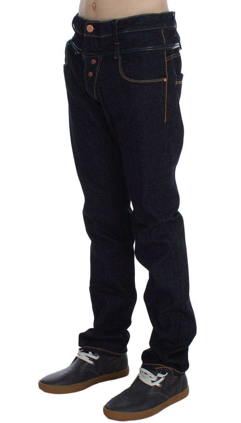 Acht Elegante Straight Fit Herren Luxus Jeans