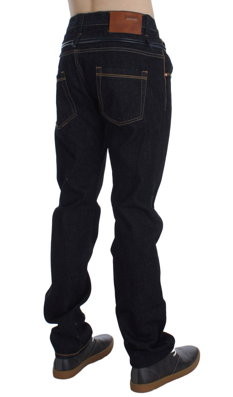 Acht Elegante Straight Fit Herren Luxus Jeans