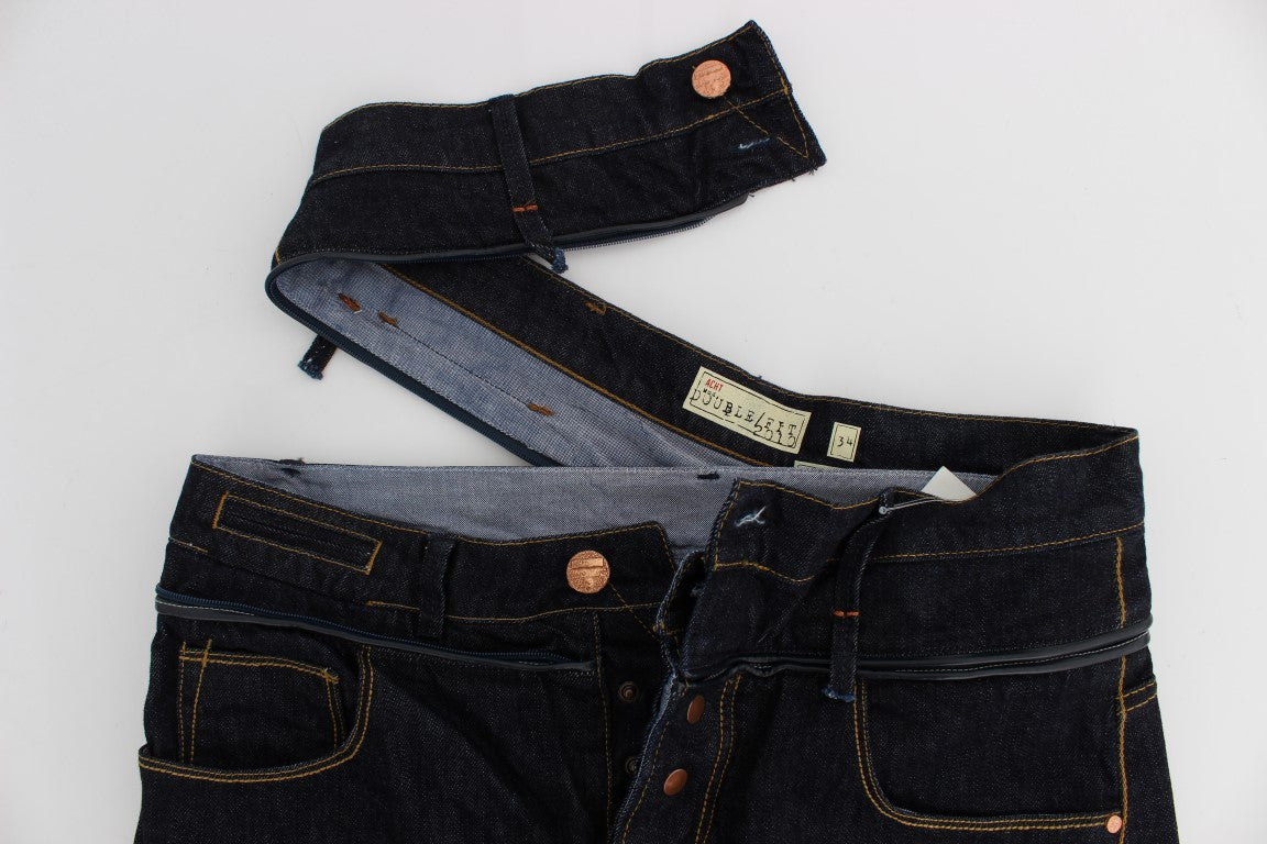 Acht Elegante Straight Fit Herren Luxus Jeans