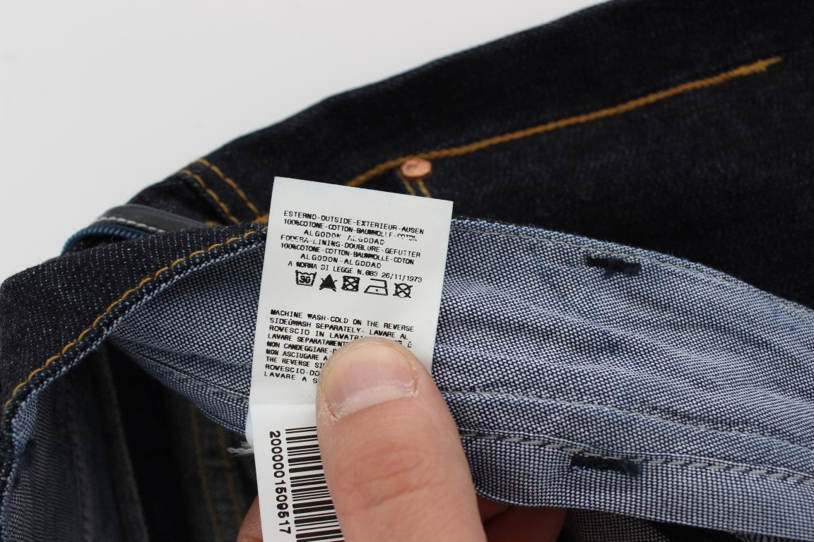 Acht Elegante Straight Fit Herren Luxus Jeans