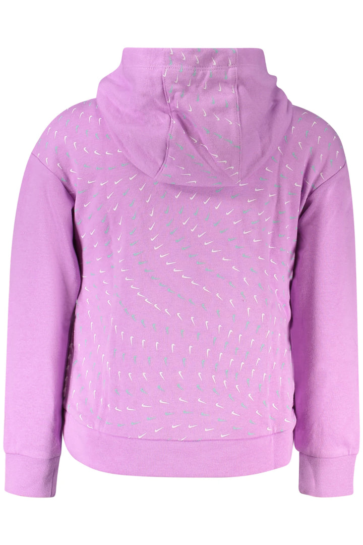 NIKE ZIPPED SWEATSHIRT FOR GIRLS IN PURPLE