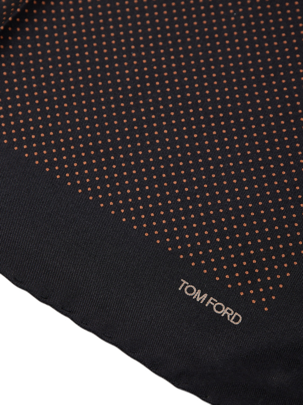 Tom Ford Small Polka Dot Silk Pocket Square