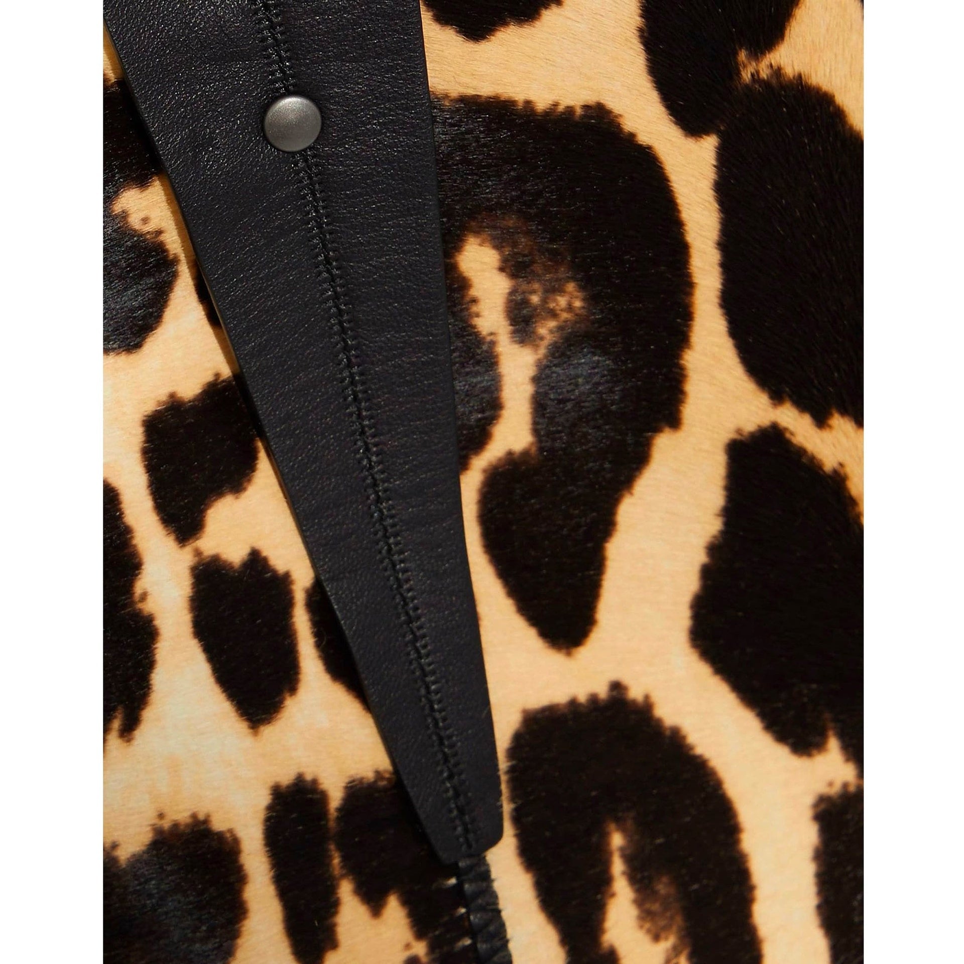 Bottega Veneta Leopard Print Calf Hair Skirt – Siebentaschen