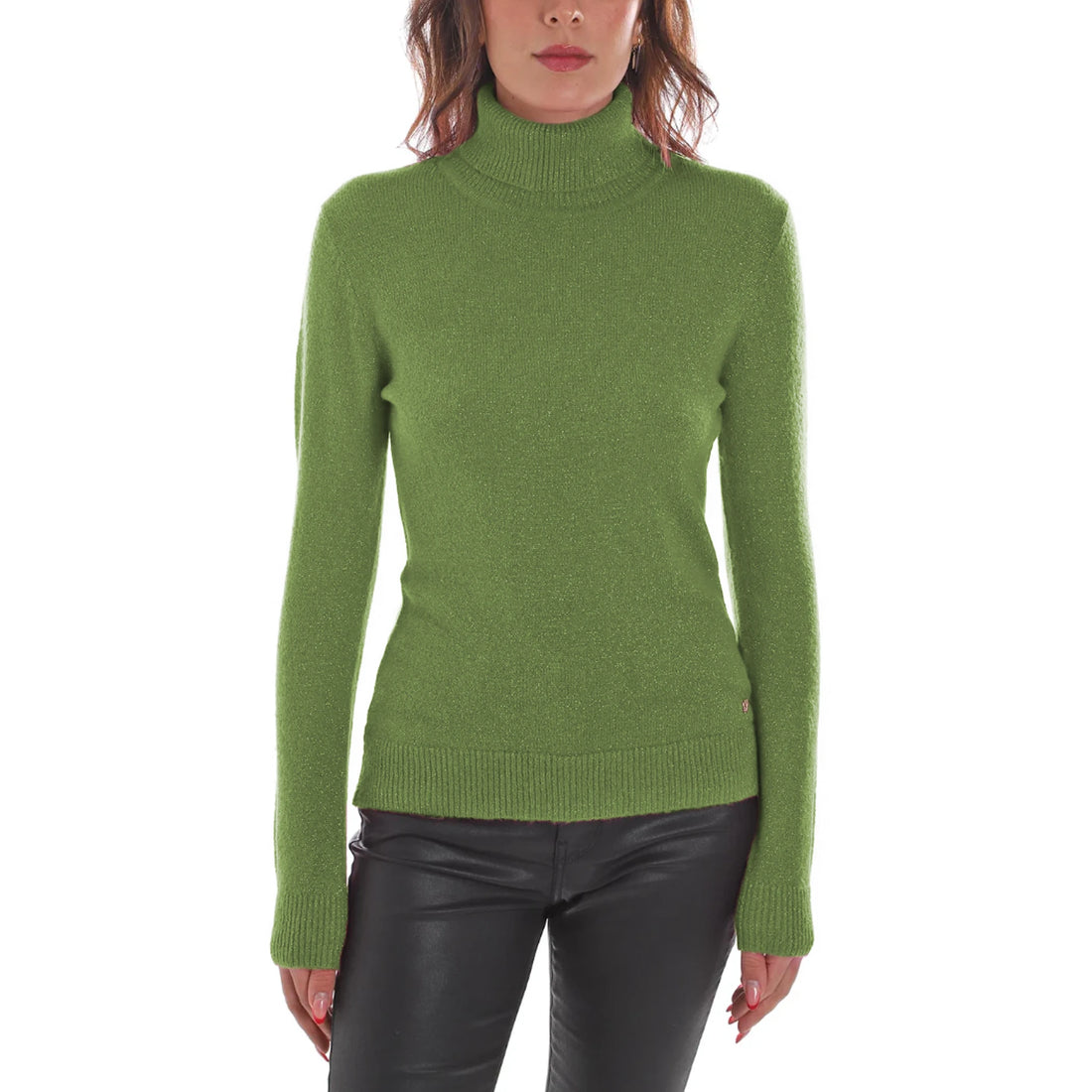 Yes Zee Sweaters Green Woman
