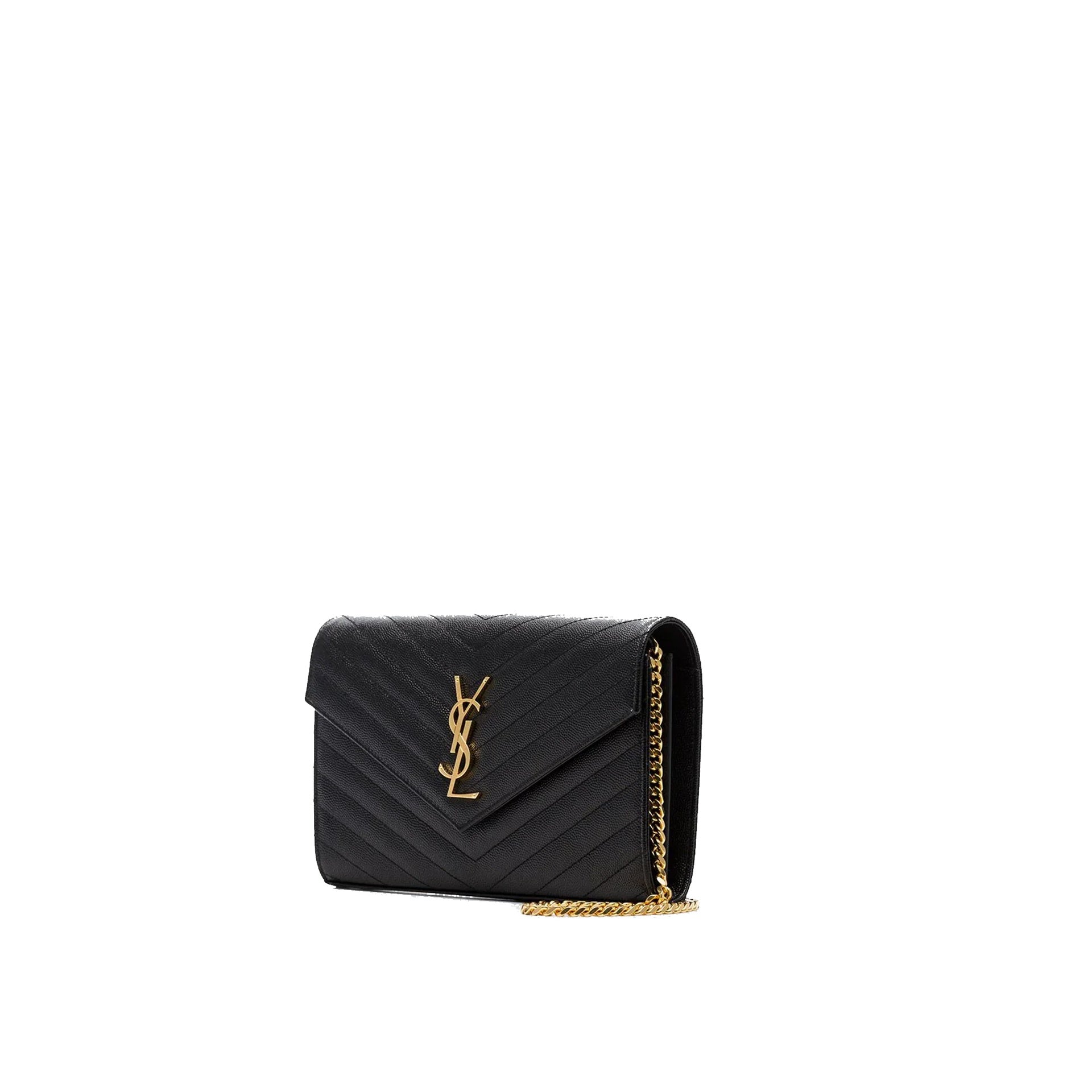 Saint Laurent Monogram Grain De Poudre Bag