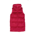 HERNO Padded Faux Fur Vest Coat