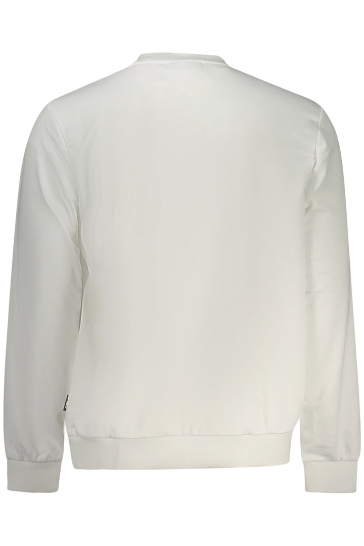 FILA MEN&#39;S WHITE ZIP-UP SWEATSHIRT