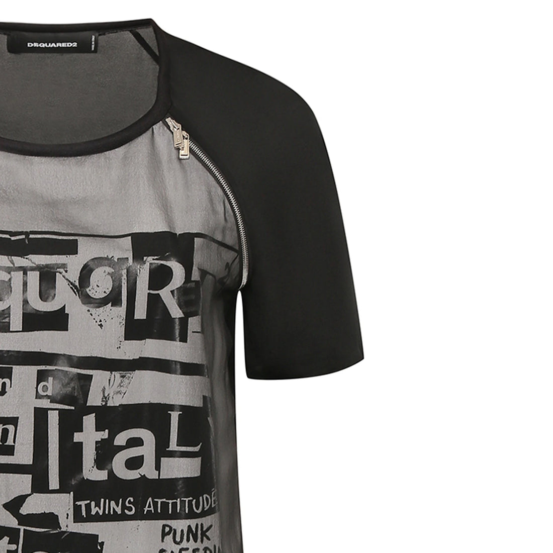 Dsquared2 Silk Printed Mini Dress