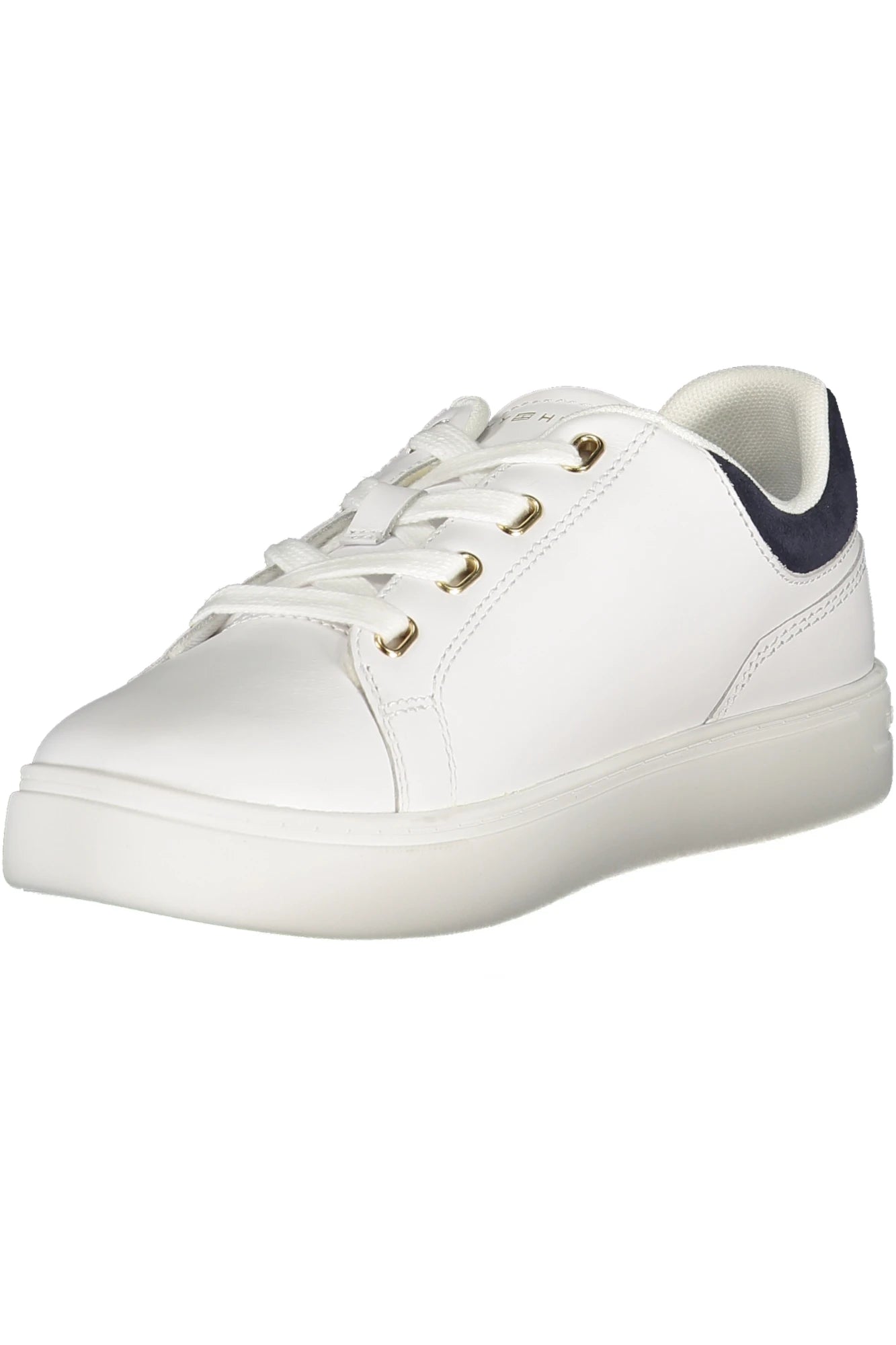 TOMMY HILFIGER WOMEN&#39;S WHITE SPORTS SHOES
