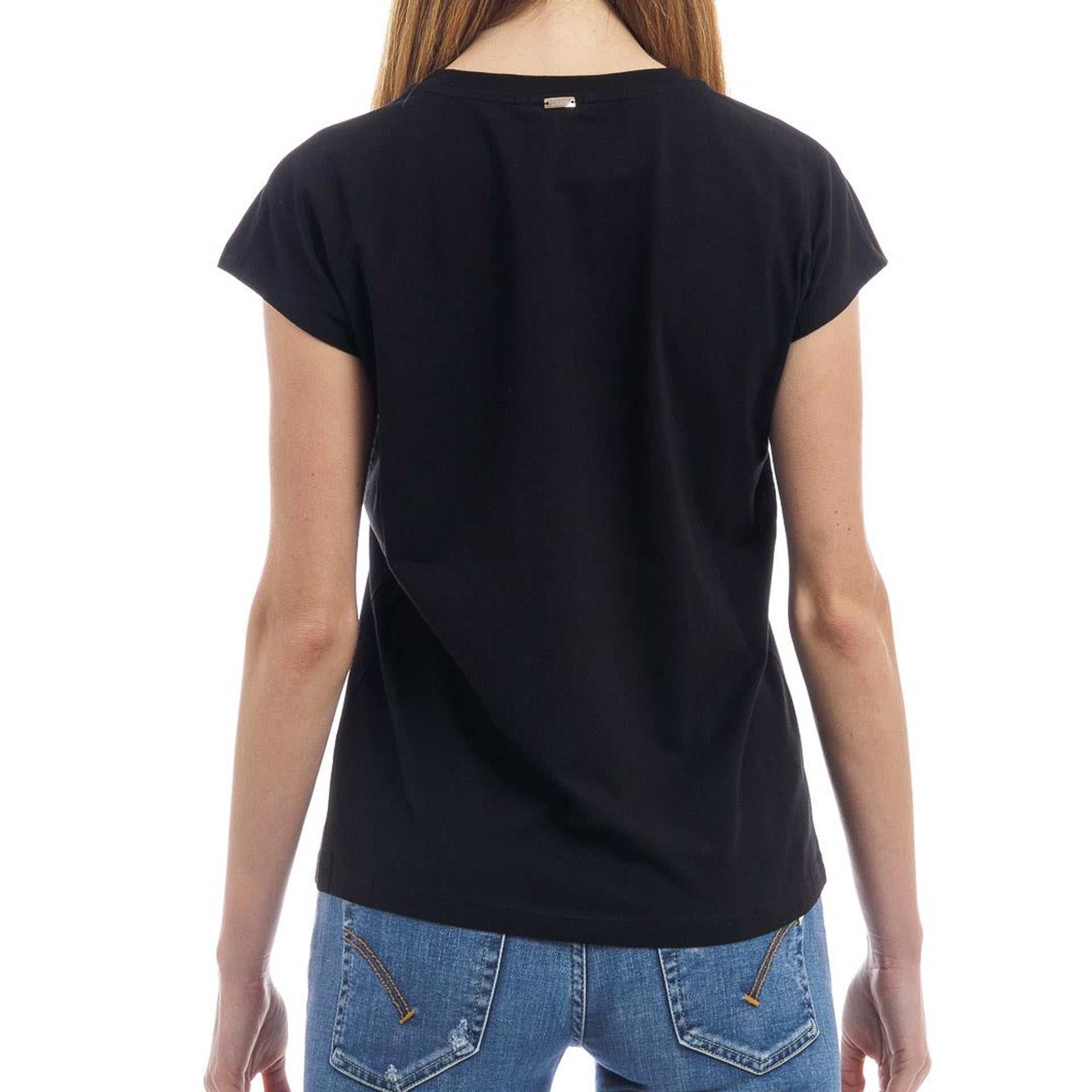 Herno Crystal-Embellished Logo T-shirt – Siebentaschen